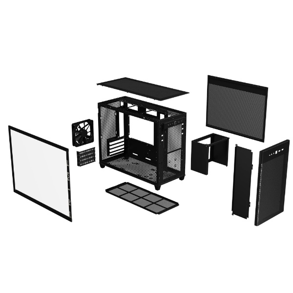 PCケース [Micro ATX /Mini-ITX] Prime AP201 Tempered Glass MicroATX