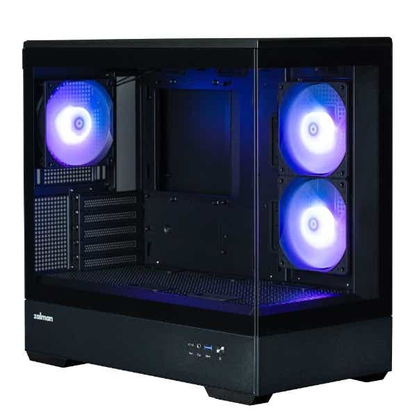 PCケース [Micro ATX /Mini-ITX] P30 BLACK ブラック(ブラック