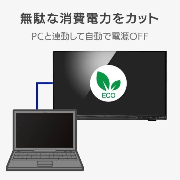 PCモニター (タッチパネル) ブラック LCD-MF224FDB-T [21.5型 /フルHD