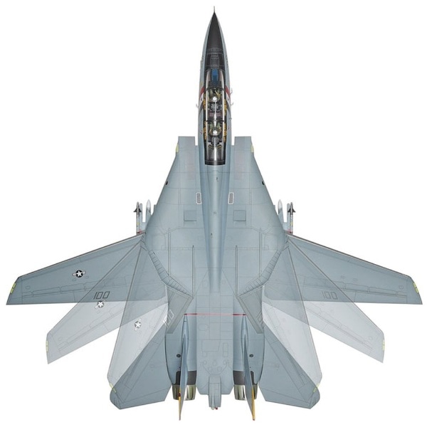 1/48 傑作機シリーズ No．118 グラマン F-14D トムキャット(F14Dﾄﾑｷｬｯﾄ