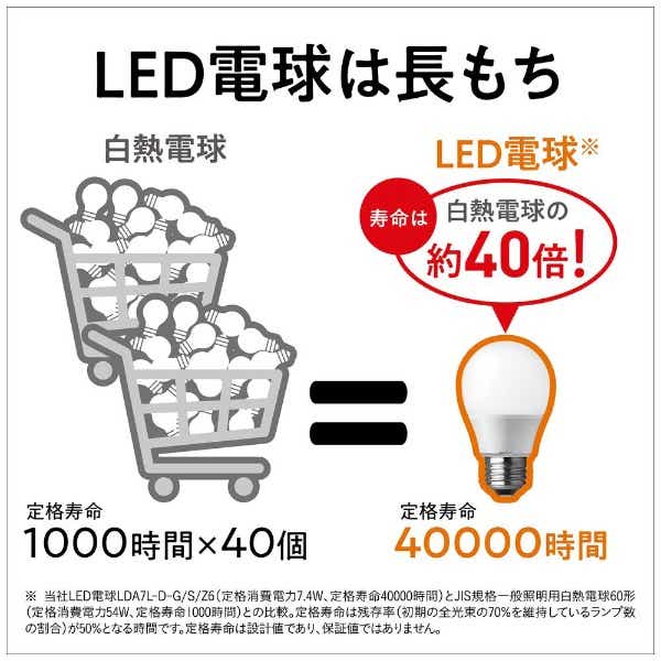 LED電球プレミアX 8.2W（電球色相当） LDA8LDGE17SZ6 [E17 /一般電球形