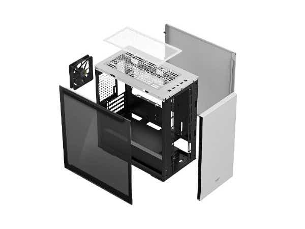 PCケース [Micro ATX /Mini-ITX] MACUBE 110 WH ホワイト