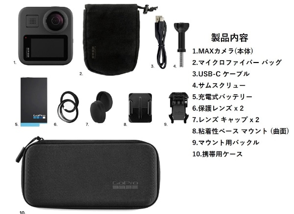 公式ショップ】GoPro アクションカメラ用ベースマウント 曲面 平面 2個セット その他