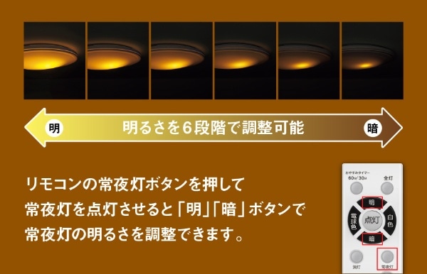 LEDシーリングライト【キレイに光る全面発光】【調色・調光タイプ