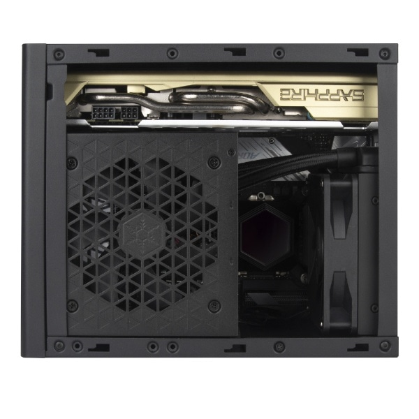 PCケース [Mini-ITX /Mini-DTX] SUGO 16 ブラック SST-SG16B(ブラック