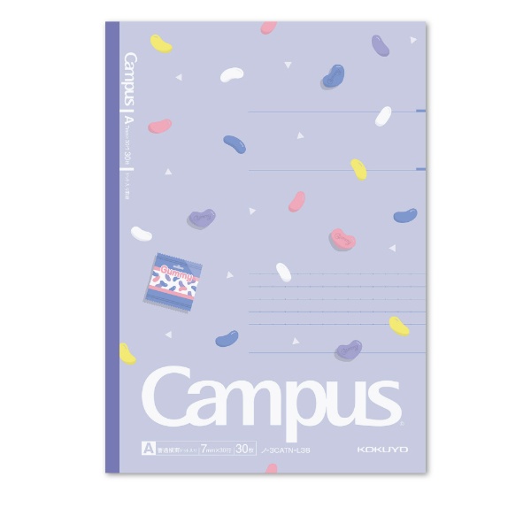 Campus(キャンパス) 5色パックノート スナックモチーフ 限定色 3CATN