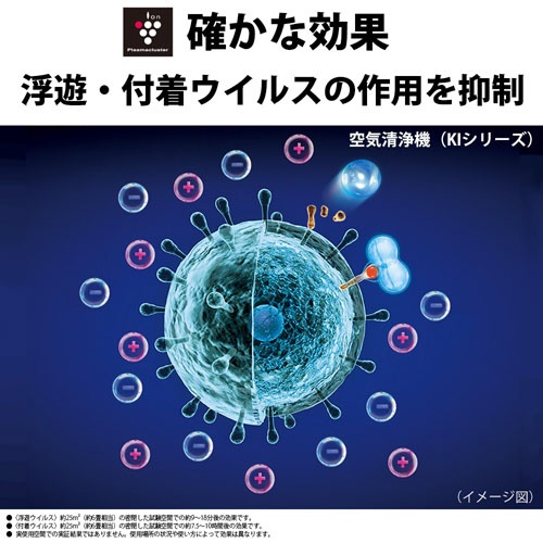 除加湿空気清浄機 ホワイト系 KI-RD50-W [適用畳数：21畳 /最大適用畳