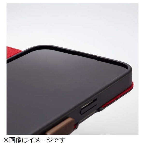 iPhone 15 Pro Max（6.7インチ） レザーケース/手帳/耐衝撃/ブラック