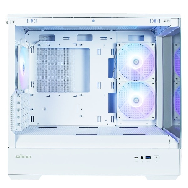 PCケース [Micro ATX /Mini-ITX] P30 WHITE ホワイト(ホワイト