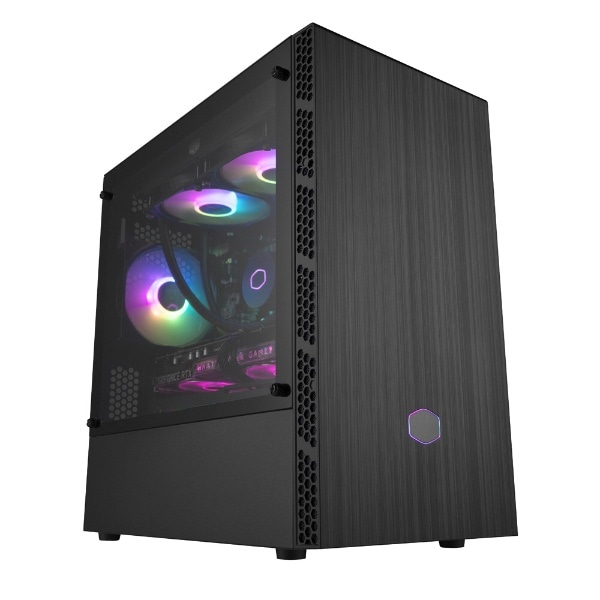 PCケース MasterBox MB400L ブラック MCB-B400L-KG5N-S00(ブラック