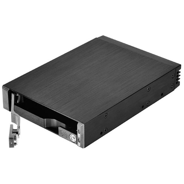 SATA/SASリムーバブルケース [3.5インチベイ→SSD/HDD 2.5インチｘ2