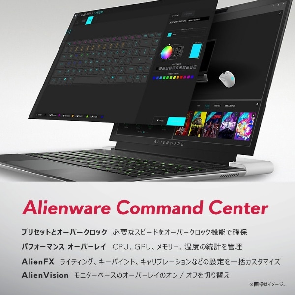 ゲーミングノートパソコン Alienware x14 R2 ルナシルバー NAX94E