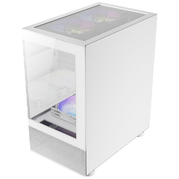 PCケース [Micro ATX /Mini-ITX] ホワイト CX200M RGB Elite White