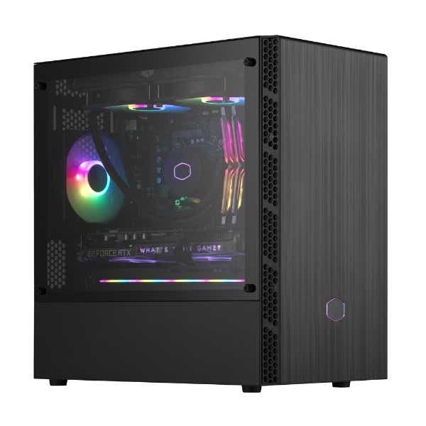 PCケース MasterBox MB400L ブラック MCB-B400L-KG5N-S00(ブラック