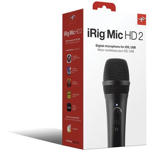 IKM-OT-000071N PCマイク[Lightning /USB] iRig Mic HD 2(iOS/Mac/Win