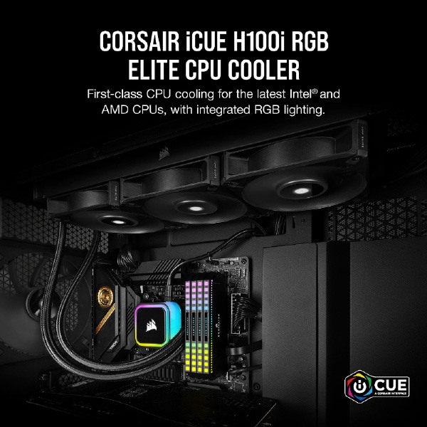 CORSAIR Elite CPU 水冷 クーラー アップグレード専用 - PCパーツ
