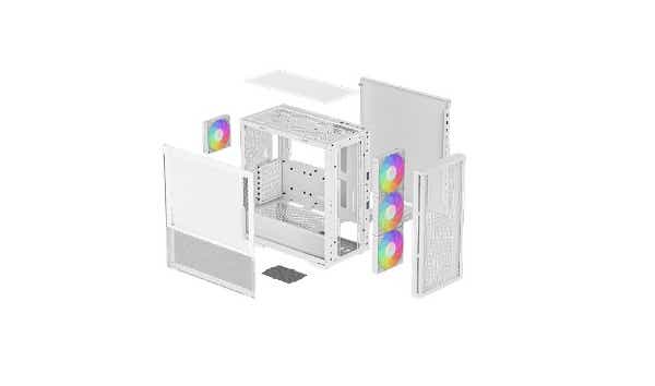 PCケース [ATX /Micro ATX /Extended ATX /Mini-ITX] CH560 WH