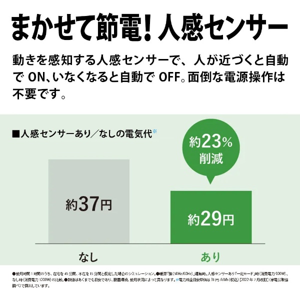 電気ファンヒーター プラズマクラスター7000 ホワイト系 HX-SS1-W [人 