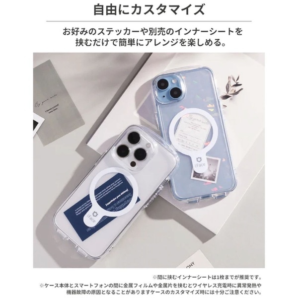iPhone 15専用］iFace Look in Clear Hybrid Magneticケース iFace ...