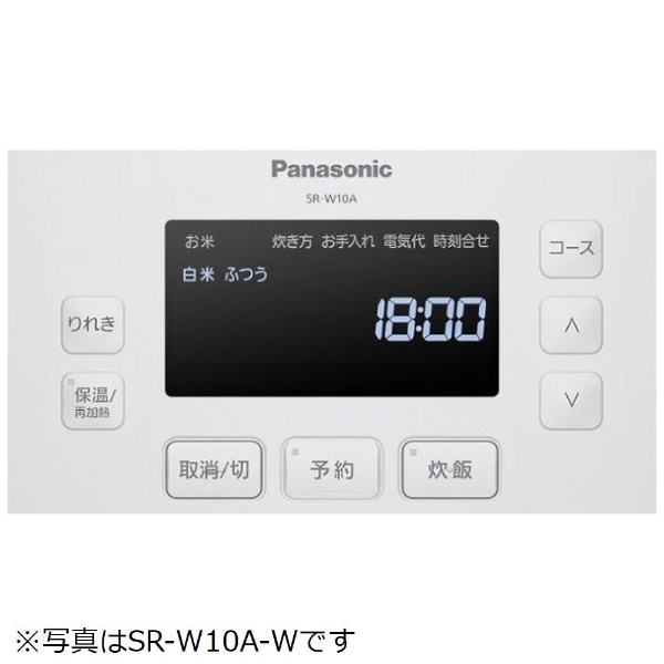 可変圧力IHジャー炊飯器 おどり炊き ホワイト SR-W18A-W [1升 /圧力IH