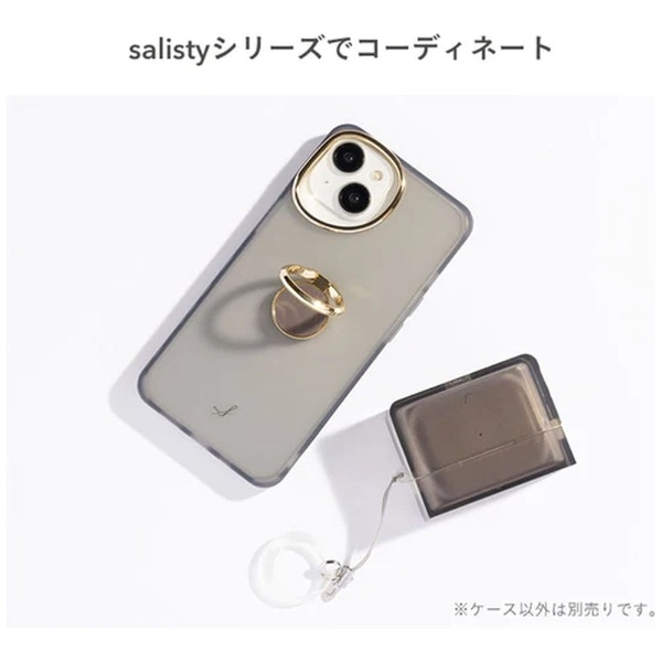 iPhone 15 Pro専用］salisty クリアカラー 耐衝撃ハードケース