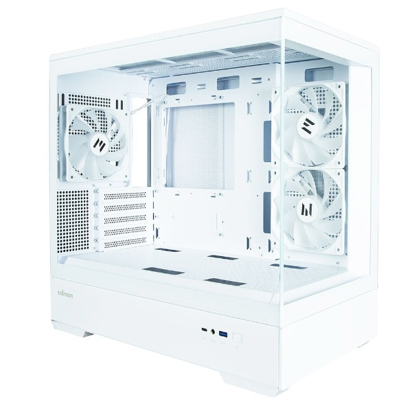 PCケース [Micro ATX /Mini-ITX] P30 WHITE ホワイト(ホワイト