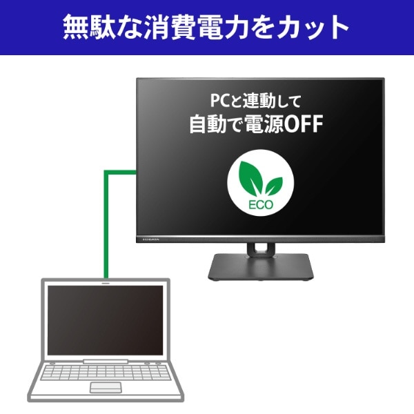 PCモニター フリースタイルスタンド ブラック LCD-DX251EPB [25型