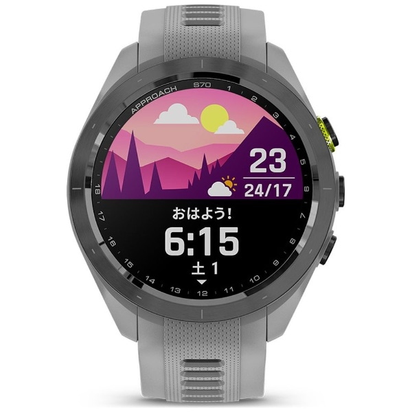 Suica対応】GPS ゴルフナビ GARMIN(ガーミン) Approach S70 42mm