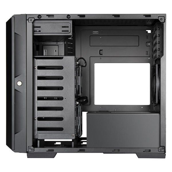 PCケース [Micro ATX /Mini-ITX /Mini-DTX] CS382 SST-CS382(ブラック