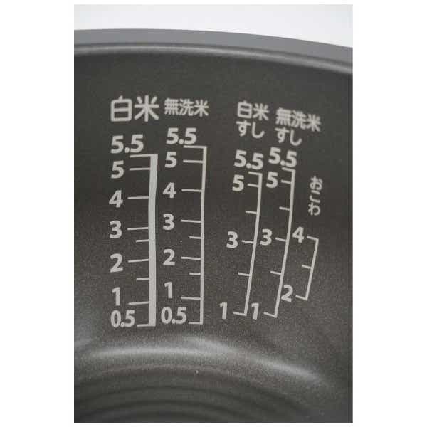 炊飯器 炎匠炊き グランブラック RC-10VXV(K) [5.5合 /圧力IH