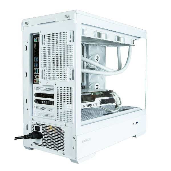 PCケース [Micro ATX /Mini-ITX] P30 WHITE ホワイト(ホワイト