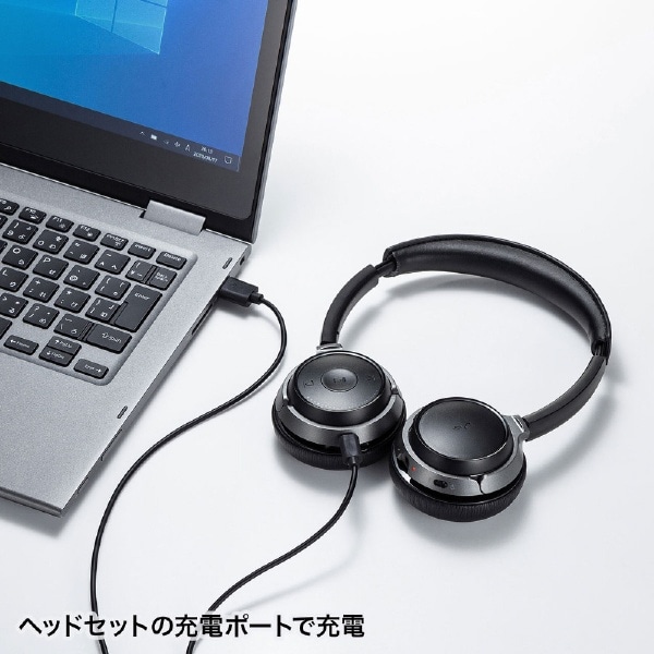 ヘッドセット MM-BTSH55BK [ワイヤレス（Bluetooth） /両耳 /ヘッド