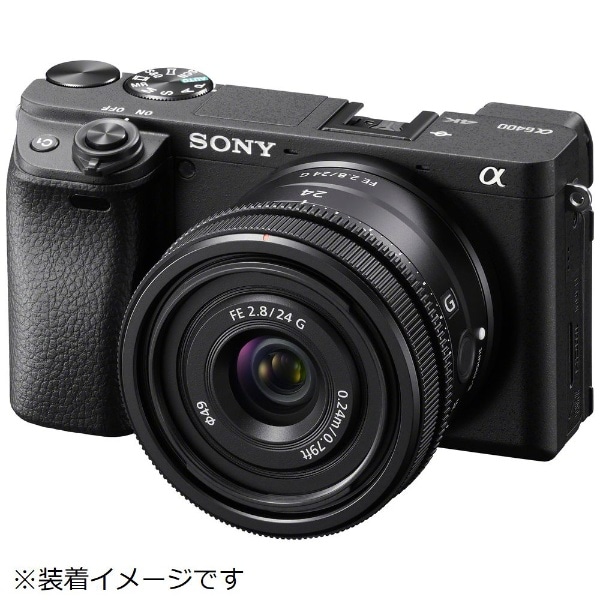 カメラレンズ FE 24mm F2.8 G SEL24F28G [ソニーE /単焦点レンズ ...
