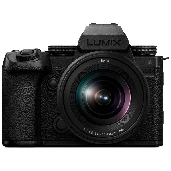 LUMIX S5IIX ダブルレンズキット ミラーレス一眼カメラ ブラック DC