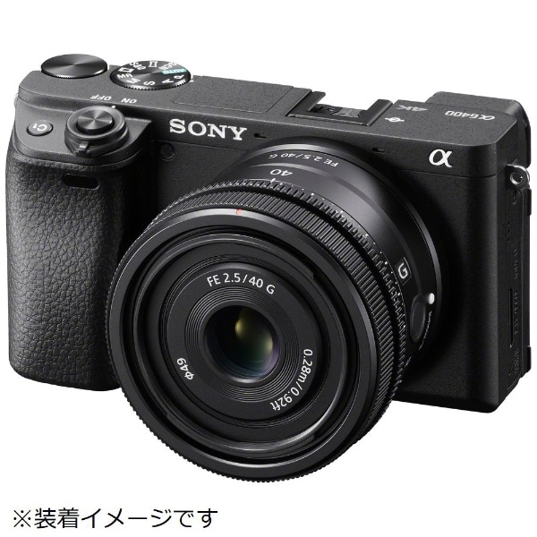 SONY FE 40mm F2.5 G レンズフィルター＋オマケ付-
