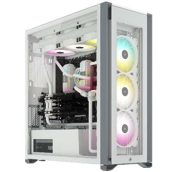 PCケース iCUE 7000X RGB ホワイト CC-9011227-WW(ホワイト