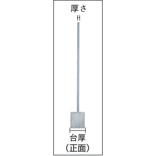 トラスコ中山 台付スコヤ 250mm JIS2級 ULA250 ULA250-