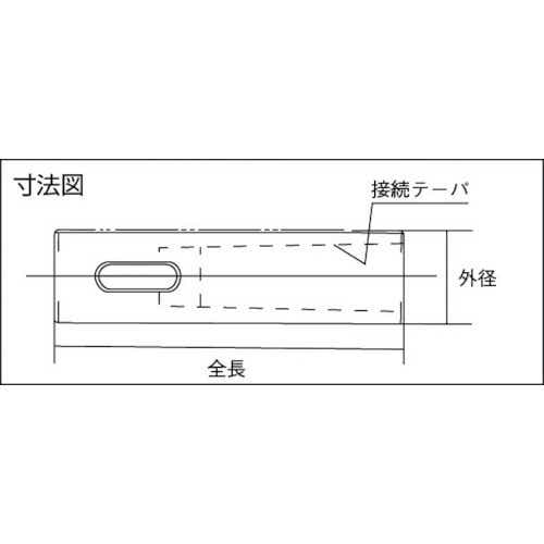 ターレットスリーブ 25mm×MT2 TTS252(TTS252): ビックカメラ｜JRE MALL