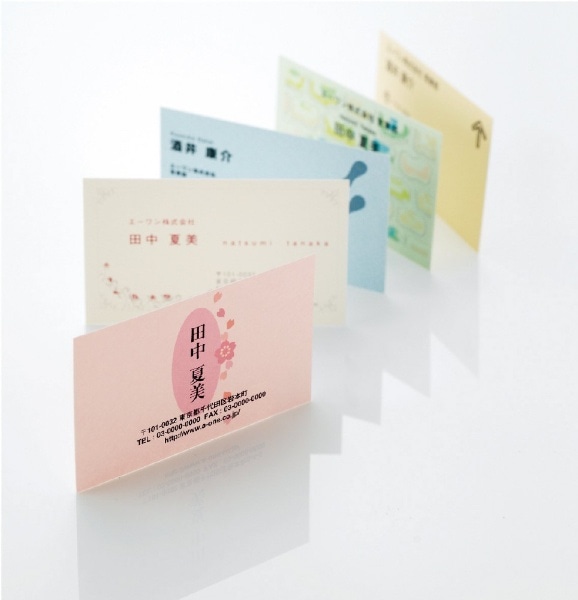 マルチカード 各種プリンタ兼用紙” 名刺サイズ (A4判：10面×100シート