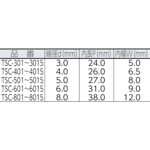 ステンレスカットチェーン 5．0mmX15m TSC5015《※画像はイメージです