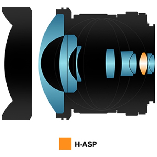 カメラレンズ 8mmF3.5 UMC Fisheye CSII AE APS-C用 ブラック [ニコンF