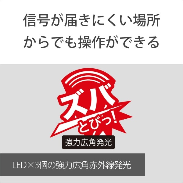 学習機能付きリモコン レッド RM-PLZ530D RBJ(レッド): ビックカメラ