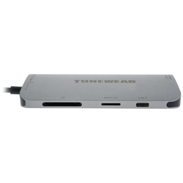 0.12m［USB-C オス→メス SDカードスロット / micro SDカードスロット