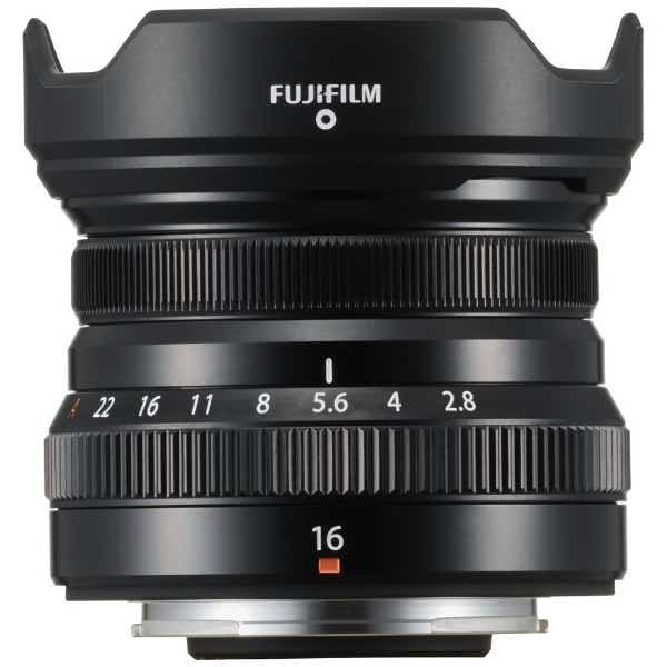 カメラレンズ XF16mmF2.8 R WR FUJINON（フジノン） ブラック