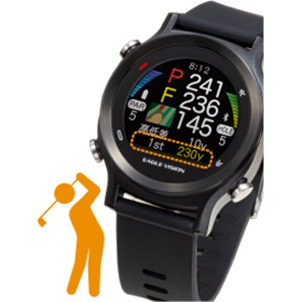 GPS ゴルフナビゲーション EAGLE VISION watch ACE EV933【返品交換