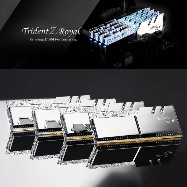 G.Skill DDR4 Trident Z Royal F4-3600C19D-32GTRS 32GB ( 16GB x 2