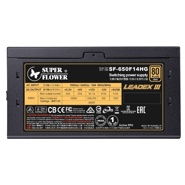 Leadex 3 Gold 650W Leadex3G650 [650W /ATX /Gold](Leadex3G650