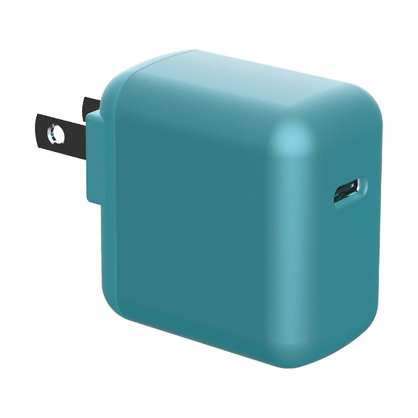 SwitchLite用 USB-C 充電器 ターコイズ BKS-NSL013[Switch Lite 