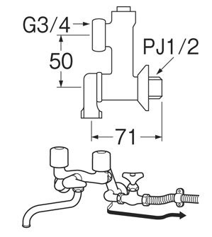 偏心分岐 PU311X50(PU311X50): ビックカメラ｜JRE MALL