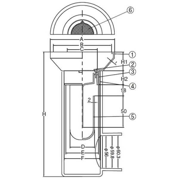 ｱｳｽ DZL-STH-PU 75x50 ﾎｯﾊﾟｰVP・VU兼用(DZLSTHPU75X50): ビックカメラ